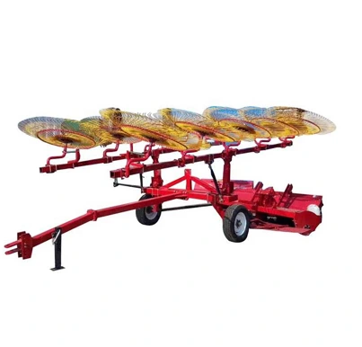 HW wheel hay rakes — HOP-WOOD attachment range